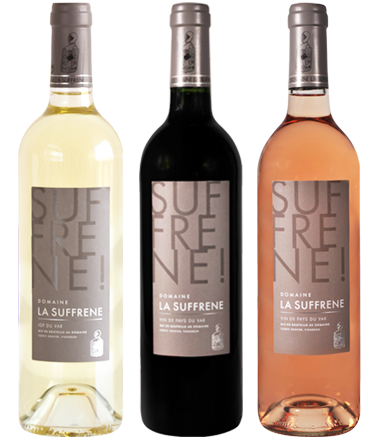 Gamme vin blanc rouge rosé - Domaine la Suffrène